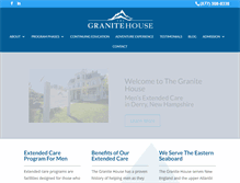 Tablet Screenshot of granitehousesl.com